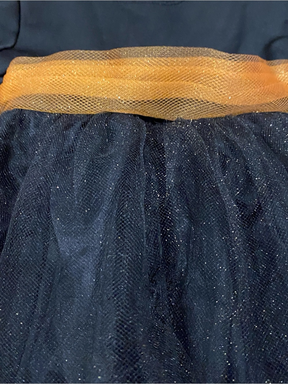 Pottery Barn Witch Black and Orange Costume Dress with Hat - Kids Costume - Picture 3 of 4